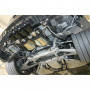 Silent stainless steel rear with 4x100mm type 25 "Black Pipes" for CORVETTE C7