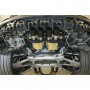 Silent stainless steel rear with 4x100mm type 25 "Black Pipes" for CORVETTE C7