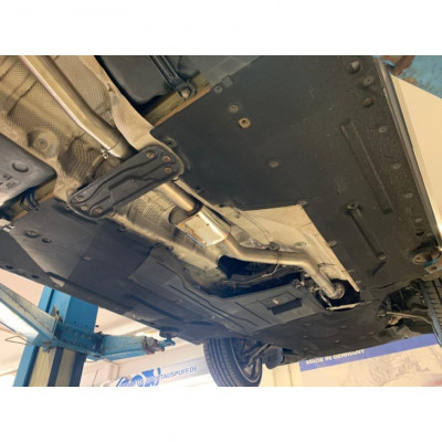 Silencieux avant inox pour BMW F20/21 116i 3 CYLINDRES