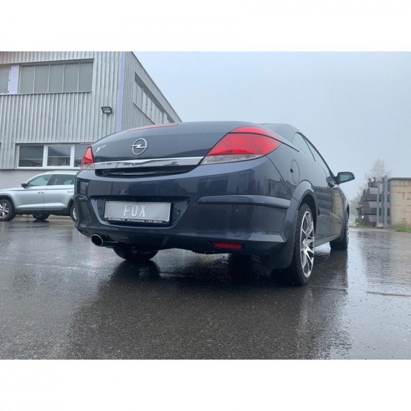 Silencieux Intermédiaire Pour Opel Astra H TwinTop 2.0 - Neuf, Kit De Montage Inclus