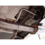 Silent rear duplex stainless steel 1x115x85mm type 32 for OPEL ASTRA J SPORT TOURER