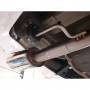 Silent rear duplex stainless steel 1x115x85mm type 32 for OPEL ASTRA J SPORT TOURER