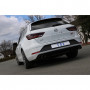 Catback after FAP with stainless steel duplex back silencer 2x80mm type 25 for SEAT LEON CUPRA 4DRIVE ST TYPE 5F (WITH FAP)