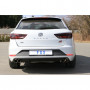 Catback après FAP avec silencieux arrière duplex inox 2x80mm type 25 pour SEAT LEON CUPRA 4DRIVE ST TYPE 5F (AVEC FAP)