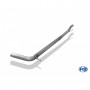 Stainless front silencer removal tube for SKODA FABIA RS KOMBI TYPE 5J