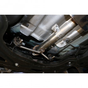 Original front silencer adapter with bridle attachment for OPEL MOKKA 4x2/4x4