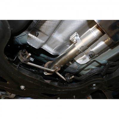 Adaptateur pour silencieux avant d'origine à fixation par bride pour OPEL MOKKA 4x2/4x4