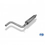 Silent stainless steel front for SEAT LEON ST TYPE 5F
