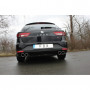 Silent rear duplex stainless steel 2x90mm type 16 for SEAT LEON ST TYPE 5F