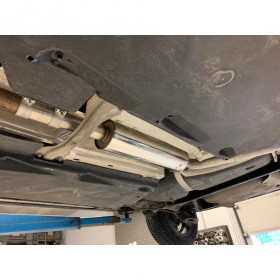 Silent stainless steel front for SKODA FABIA 5R EDITION TYPE NJ