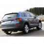Silent rear duplex stainless steel 2x80mm type 25 for SKODA KODIAQ 4x4 (without cutting PC AR)