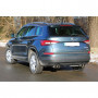 Silent rear duplex stainless steel 2x80mm type 25 for SKODA KODIAQ 4x4 (with PC AR cutout)