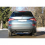 Silent rear duplex stainless steel 2x80mm type 25 for SKODA KODIAQ 4x4 (with PC AR cutout)