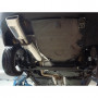 Silencieux arrière inox 1x160x80mm type 56 pour SKODA RAPID (Berline)