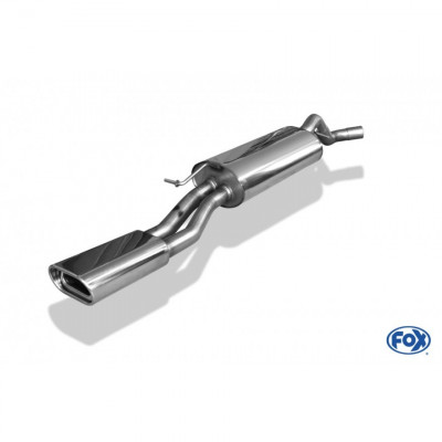 Silent stainless steel rear 1x160x80mm type 53 for SKODA OCTAVIA RS TYPE 1U