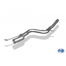 Tube de suppression de silencieux avant inox pour SKODA OCTAVIA TYPE 1Z