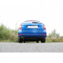Silent stainless steel rear 2x76mm type 17 for SKODA OCTAVIA RS TYPE 1Z