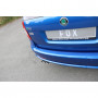 Silent stainless steel rear 2x76mm type 17 for SKODA OCTAVIA RS TYPE 1Z