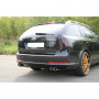 Silent rear duplex stainless steel 2x76mm type 25 for SKODA OCTAVIA RS TYPE 1Z