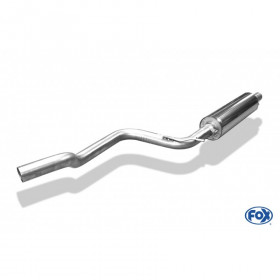 Silent stainless steel front for SKODA OCTAVIA TYPE 5E