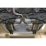 Silent rear duplex stainless steel duplex type 16 for SKODA SUPERB TYPE 3T (Traction)