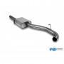 Silent stainless steel front for SKODA SUPERB TYPE 3V (4x4)