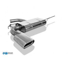 Silent stainless steel rear 1x160x80mm type 53 for SKODA YETI TYPE 5L (Traction)