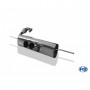 Silencieux arrière duplex inox 2x80mm type 14 pour SMART FORTWO TYPE 451 (avec pare-chocs Brabus)