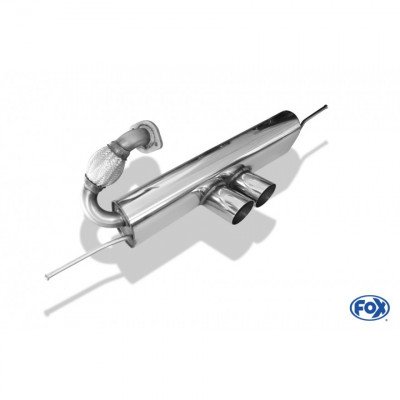 Silencieux Arrière Pour Smart Fortwo 451 1.0 Turbo – Euro 5B, Neuf Sous Garantie