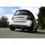 Silencieux arrière inox 2x80mm type 14 pour SMART FORTWO TYPE 453