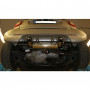 Silent rear duplex stainless steel 1x100mm type 25 for SMART FOR BRABUS TYPE 453