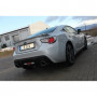 Silencieux arrière duplex inox 1x129x106mm type 32 pour SUBARU BRZ