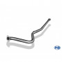 Stainless front silencer removal tube for SUBARU BRZ