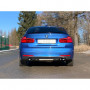 Silencieux arrière duplex inox 1x145x65mm type 59 avec valves pour BMW 330i XDRIVE TYPE F30/31