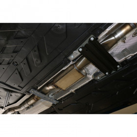 Silent stainless steel front for MERCEDES CLA 250 4-MATIC TYPE 118