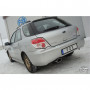 Silent stainless steel rear 1x140x90mm type 44 for SUBARU IMPREZA TYPE GD/GG (berline/break)