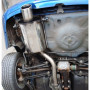 Silent stainless steel rear 1x129x106mm type 33 for SUBARU IMPREZA TYPE GD/GG (berline/break)