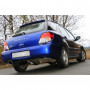 Silent stainless steel rear 1x129x106mm type 44 for SUBARU IMPREZA TYPE GD/GG (berline/break)