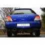 Silent stainless steel rear 1x129x106mm type 44 for SUBARU IMPREZA TYPE GD/GG (berline/break)