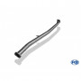 Stainless front silencer removal tube for SUBARU IMPREZA TYPE GD/GG (berline/break)