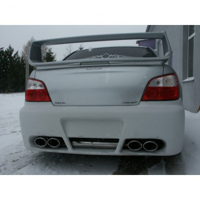 Silent rear duplex stainless steel 2x115x85mm type 32 for SUBARU IMPREZA WRX/STI TYPE GD/GG