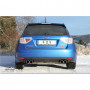 Silent rear duplex stainless steel 2x100mm type 12 for SUBARU IMPREZA WRX TYPE GR (4WD)