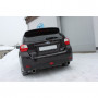 Silencieux arrière duplex inox 1x100mm type 12 pour SUBARU IMPREZA TYPE GP (4WD)