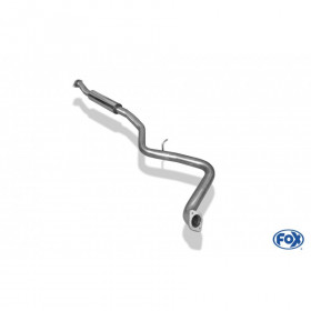 Silent stainless steel front for SUBARU IMPREZA TYPE GHD (hay)