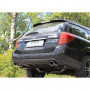 Silent rear duplex stainless steel 1x115x85mm type 44 for SUBARU LEGACY OUTBACK KOMBI TYPE BP