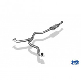 Silent stainless steel front for SUBARU LEGACY OUTBACK KOMBI TYPE BP