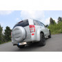 Silencieux arrière duplex inox 1x145x65mm type 59 pour SUZUKI GRAND VITARA TYPE JT