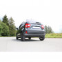 Silencieux arrière inox 1x76mm type 16 pour SUZUKI IGNIS III 4x2