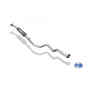 Silent stainless steel front for SUZUKI SWIFT IV