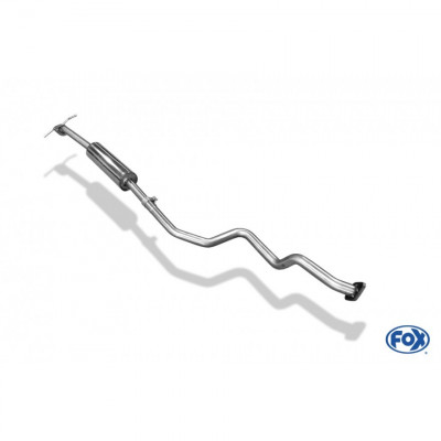 Silent stainless steel front for SUZUKI SWIFT IV